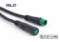 2 a tomada IP65 de 3 Pin Waterproof o conector de cabo fêmea masculino da extensão do conector