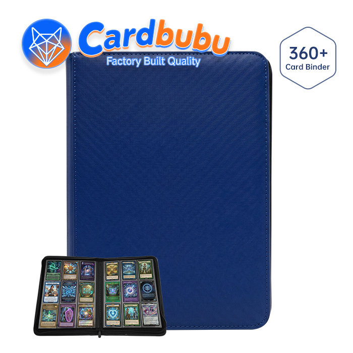 9 Pocket  Card Album Binder Trading Card OEM Custom Trading Card Binder