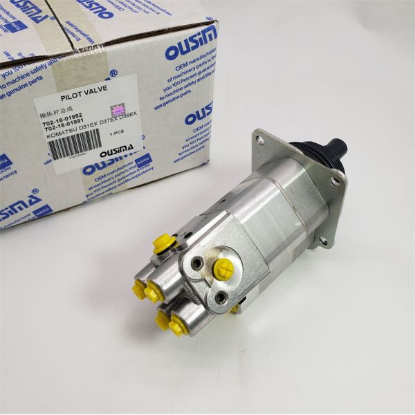 Excavator Pilot Valve 702-16-01992/702-16-01991  For KOMATSU D31EX D37EX D39EX
