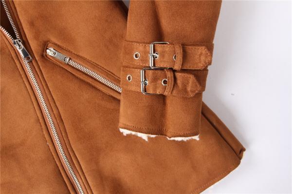 Lady's Sueded Sherpa coats, Women's sueded jacket , very cool quality, stocks