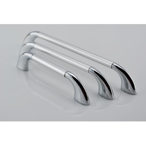 Solid 192mm Kitchen Aluminium Cabinet Handles Square Cupboard Pulls Modern Dresser Knobs