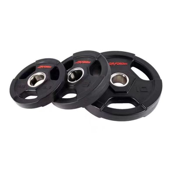 Fitness Training High End CPU Bumper Plates Weightlifting Gym Equipment 2.5kg 5kg 10kg 15kg 20kg 25kg Set