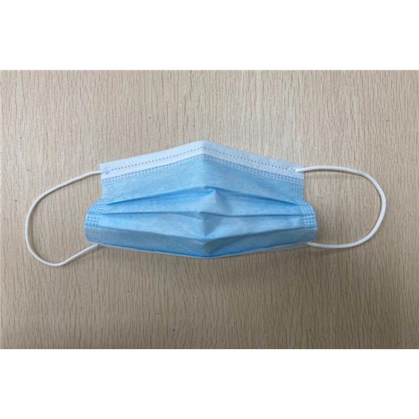 Breathable Disposable Dust Mask , Disposable Earloop Face Mask Soft Lining