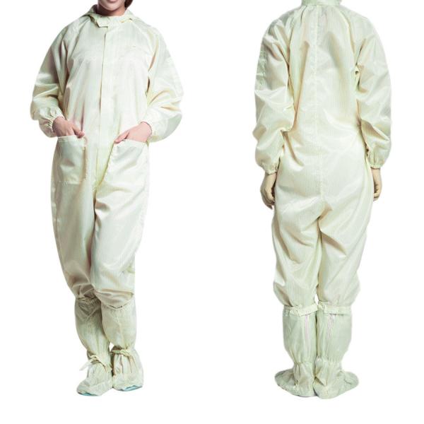 ESD Cleanroom Smock Jumpsuit Uniform Workwear Labcoat защитный комбинезон Антистатические лабораторные пальто ESD костюм Рабочая одежда