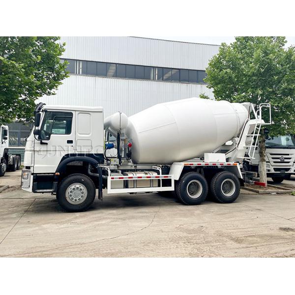 HOWO camión mezclador de cemento nuevo/usado camión mezclador de cemento montado camión mezclador de cemento bomba barato y fino