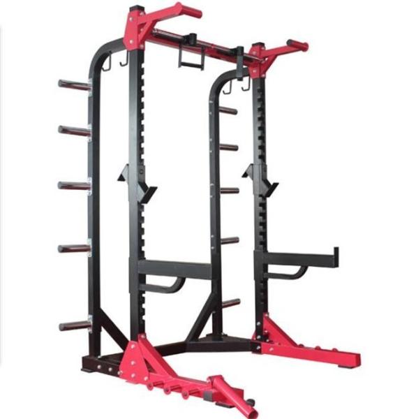 Gym Machines Exercise Multi Functional Power Cage Squat Rack Shoulder Chest Leg Press Smith Machine	 Half Squat Rack