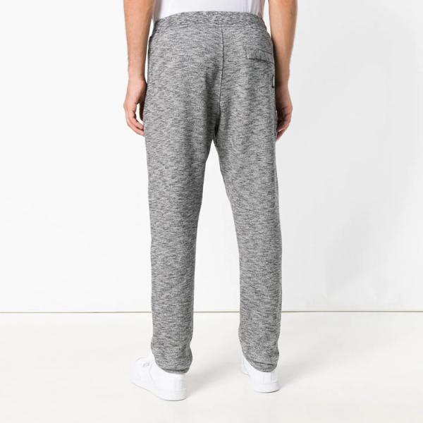 Wholesale Unisex Grey Plain Jogger Sweatpants Nylon Track Pants Men Plain Sweat Pant