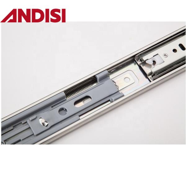 Foshan 45MM Furniture Cabinet Ball Bearing Drawer Rail Full Extension Soft Close Drawer Slide 450mm