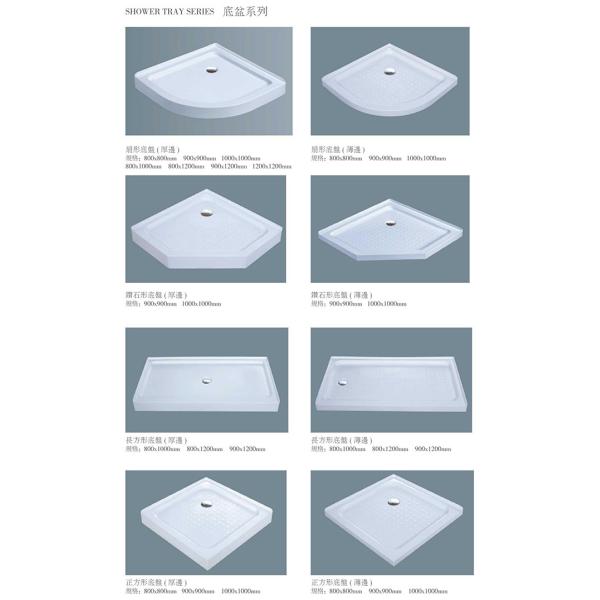 Закаленная стеклянная сползая обрамленная дуга приложения ливня Ванная комната формирует алюминиевое