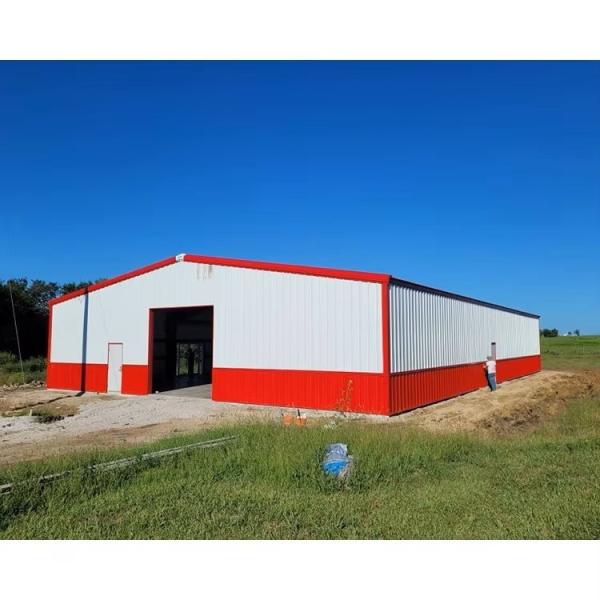 Construção de estruturas pré-fabricadas de aço de estilo industrial