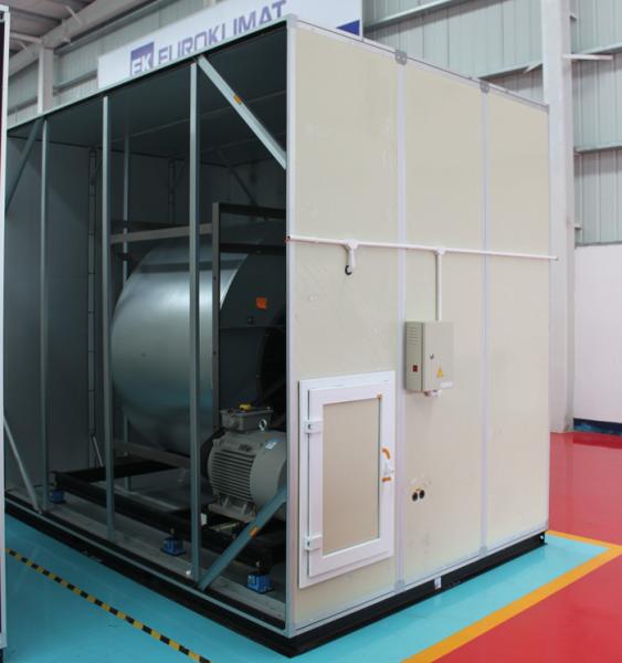 4 / 6 / 8 Row Double Skin Return Air Handling Units For Schools / Hospitals