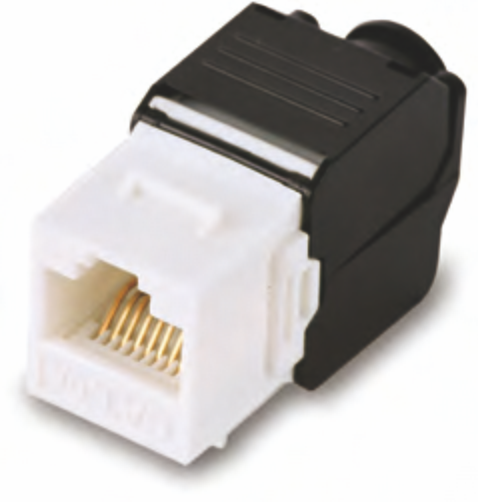 24 Ports Cat6A UTP Patch Panel 1U Rackmount Data Center Accessory for Network Racks