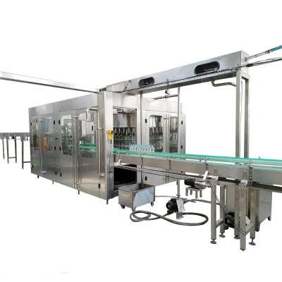 20000-22000BPH Fruta soda espumante bebida carbonatada CSD máquina automática de enchimento de frasco líquido