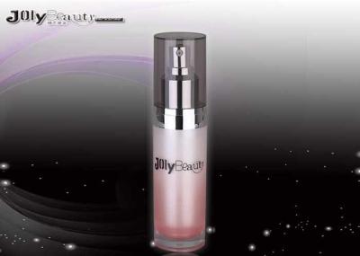 Cylindrical Shell Empty Lotion Bottles Will Render The Pink Capacity 50ml