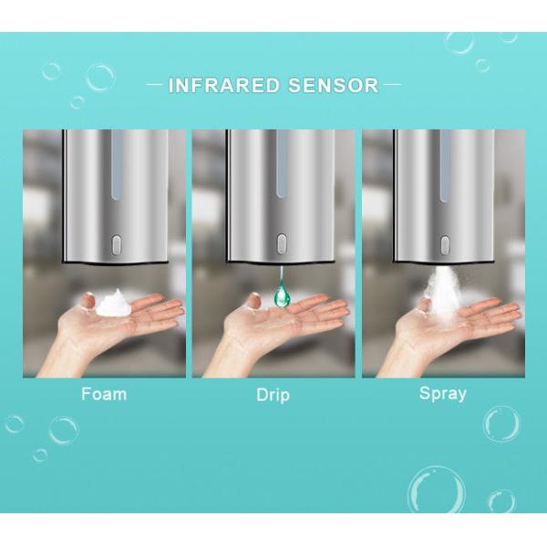 ABS Plastic Hospital 1000ml Waterless Hand Sanitizer Dispenser