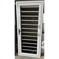 Modern Louver en aluminium Casement vitres volets de salle de bains fenêtre vitre de fibre de verre Porte d'écran haute conception Autre porte