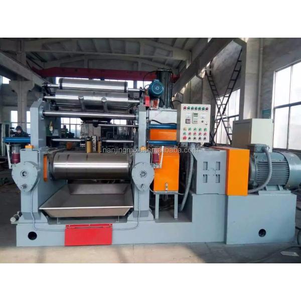 1000mm Length of Roll EVA Rubber EPDM Open 2 Roller Mill Mixer with Cooling System