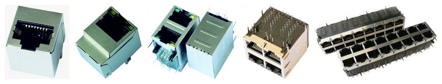Магнитное RJ45 Jack 101110F9017M440ZA 10/100Base-T LPJ0025AGNL для сети IP