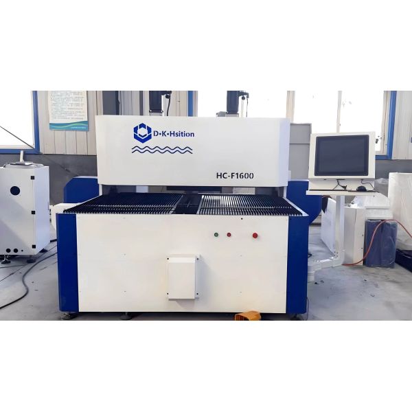 D.K.Histron High Precision CNC Panel Bender with Suction Cup Feeding for Surface-Safe Bending