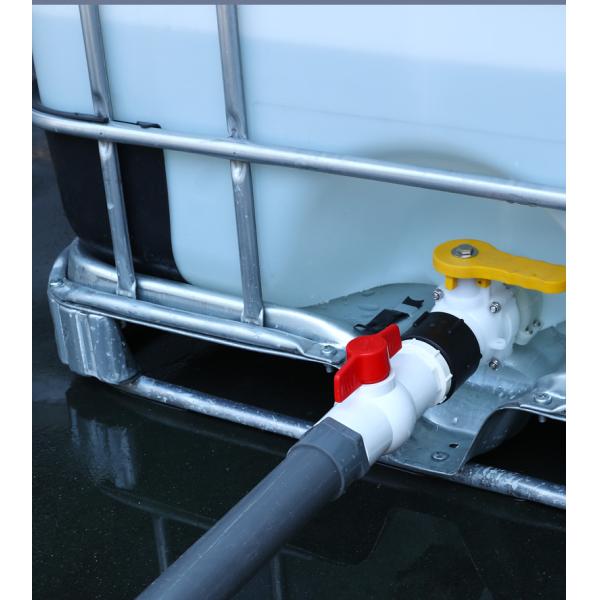 Reducing Hexagon Head Code PP IBC Tank Fitting Adapter S60x1 for Industrial Applications