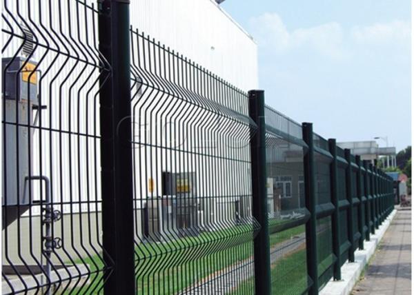 Metal Welded Mesh Security Fencing Galvanized Wire For Railway / Road