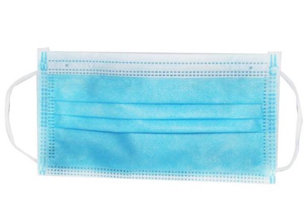 ESD Anti Static 3 Ply Disposable Face Mask For Housework , Gardening