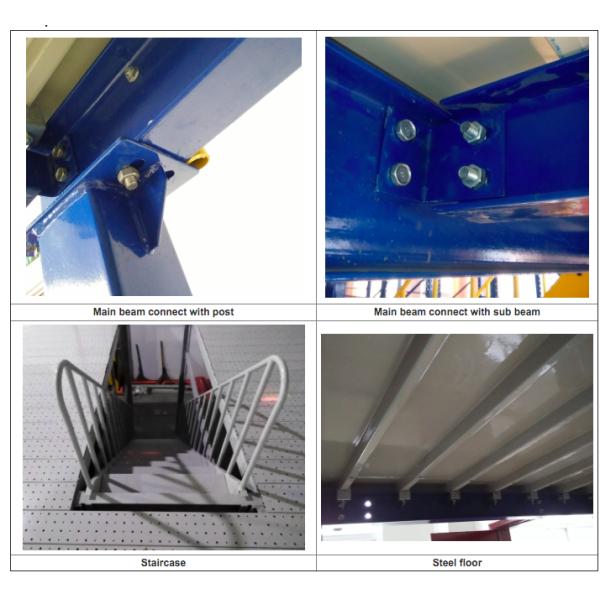 Cold Rolling Steel Industrial Mezzanine Floors For Warehouse , Blue / Orange