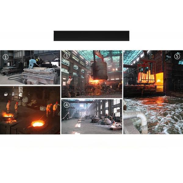 High Manganese Steel Hammer Head for Impact Crusher Wear Parts from Energy Mining