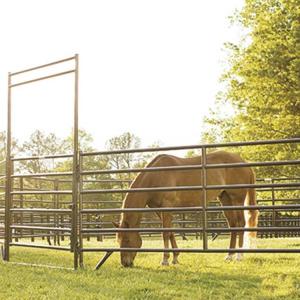 1.4m Height Round Tube Horse Panel Fence For Livestock Farm Stock Panels For