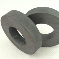 Grande ímã industrial 53mm x 24mm x 11mm do orador da ferrite da forma do anel