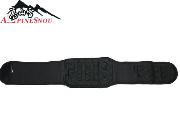 Ceinture de soutien de taille de massage de matrice de points avec la plaque d'acier S M L taille de XL
