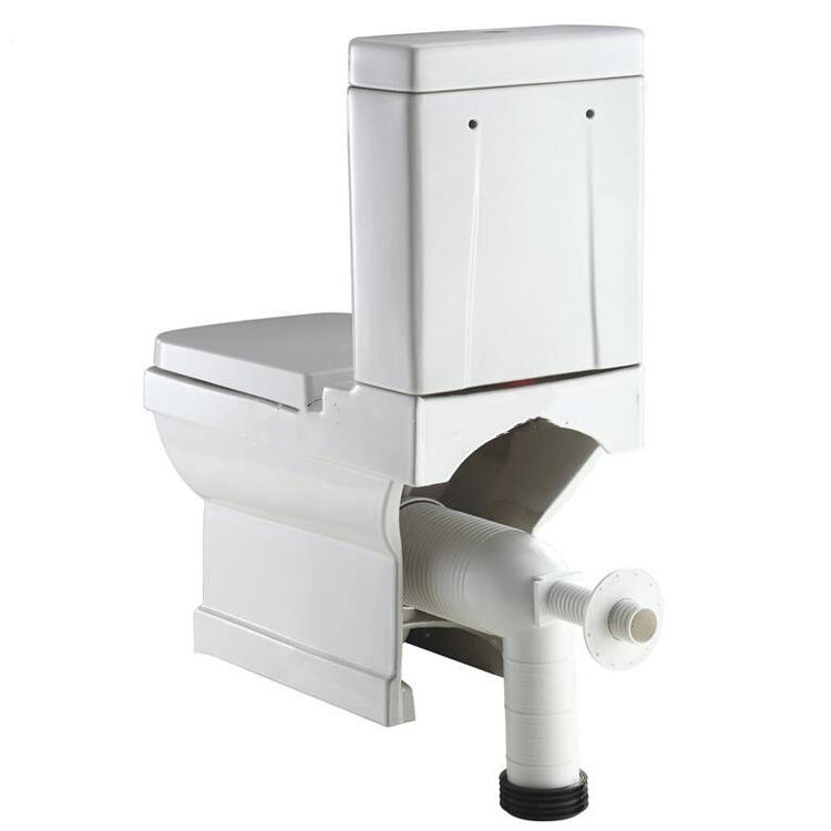 Plastic Drain Pipe For Toilet WC Connector Short Connection To Toilet Pan Connector P To S Pan Conversion