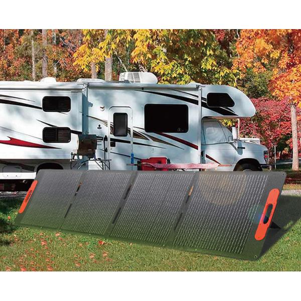 Monocrystalline складывая портативный Usb 200W Ip67 панелей солнечных батарей ETFE поверхностный для располагаться лагерем