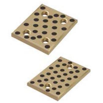 High Load Graphite Bronze Wear Plates Cast Bronze Plate C86300 | Oiless Wear Plate Cam Units Dayton Moeller Punch