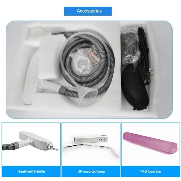 1064nm 532nm 1320nm Q Switch Nd YAG Лазерная машина для удаления татуировок с карбоновым пилингом