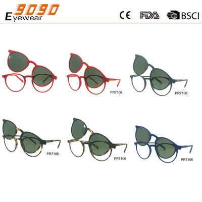 2017 new style individual   reading glasses also  sunglasses，,made of PC frame