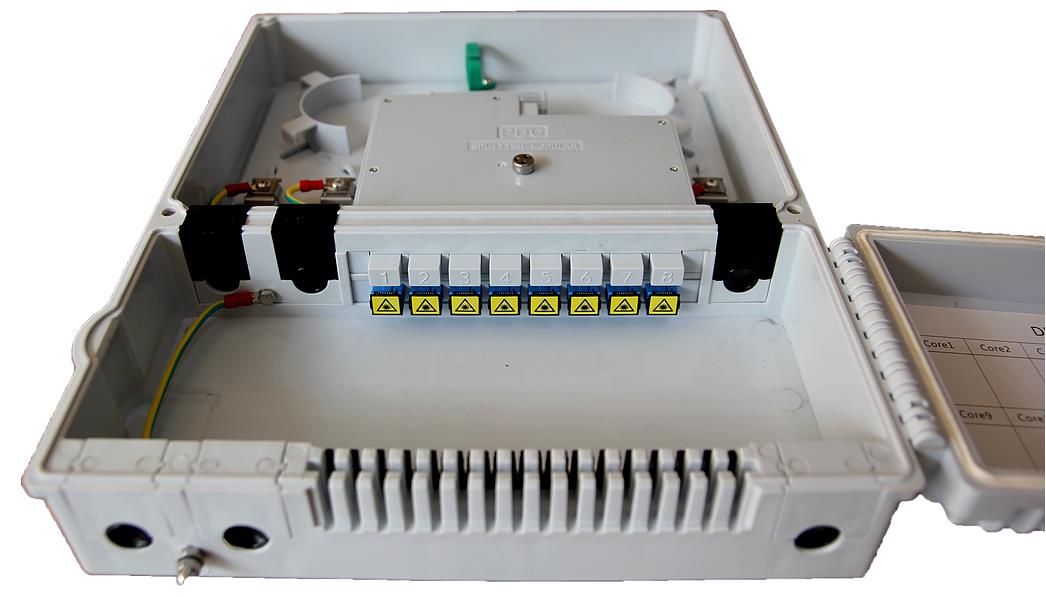 16 портов ODP Внешний IP65 Волоконно-оптическая распределительная коробка FTTH решение