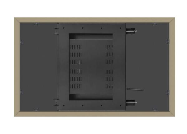 27 inch wood frame WIFI network Android screen digital NFT display monitor for art gallery museum commercial advertising kiosk