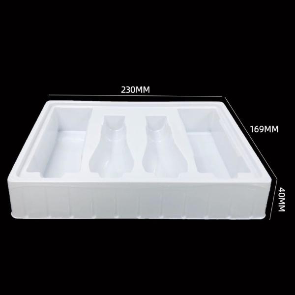 Custom White PET Blister Tray for Cosmetic Packaging