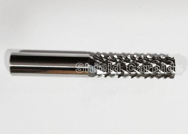 Solid Carbide Corner Radius End Mills Cutting Tool Multifunction Long Lifespan