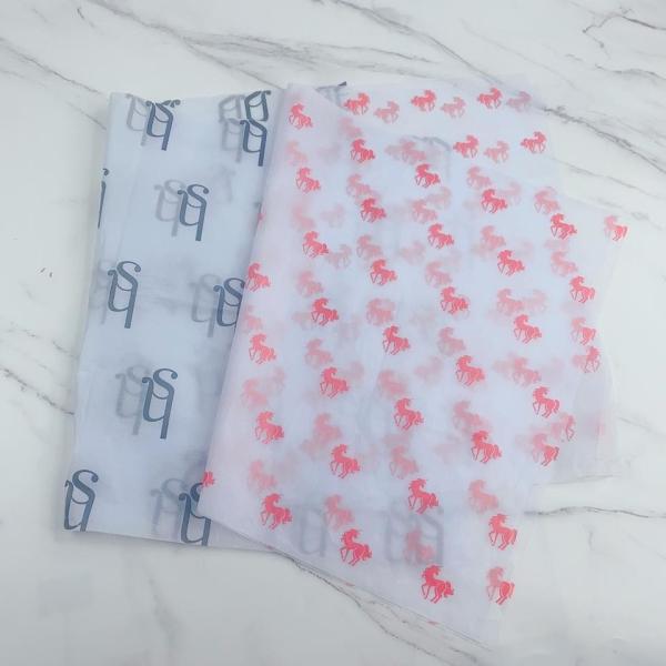 17g Tissue Paper Custom Printed Private Logo High Quality Tissue Paper For Clothing Packaging And Gift Wrapping Paper