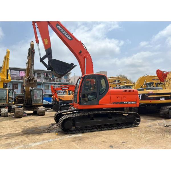 Строительство Подержанный экскаватор Doosan с отчетом о испытаниях машин Подержанный экскаватор