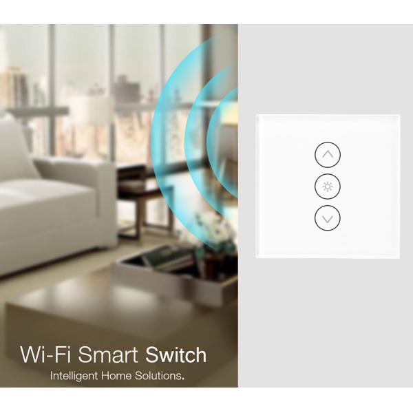 110V 220V LED 3 Gang Smart Light Switch Dimmer for Smart Home