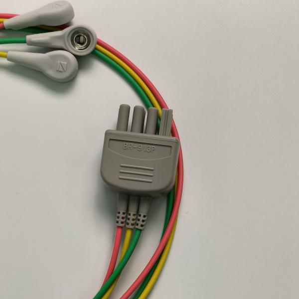K910A  BR-913P Medical Device Consumables NIHON KOHDEN 3 Electrode Lead