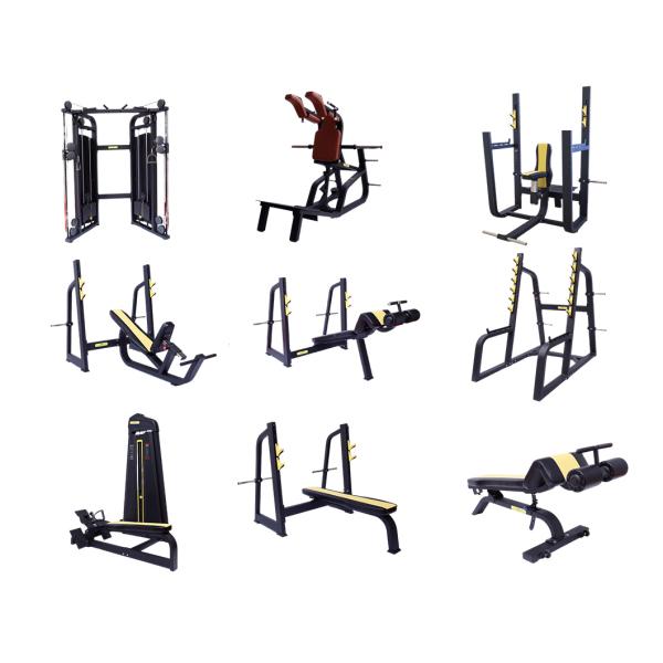 Беззвуковой особенности регулируемый скамейка прессы для настройки фитнес-оборудования тренажерного зала