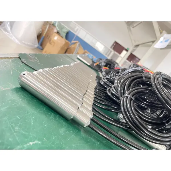 316L Stainless Steel IP68 Waterproof Liquid Level Transmitter with 4-20mA Output for Oil and Water Testing