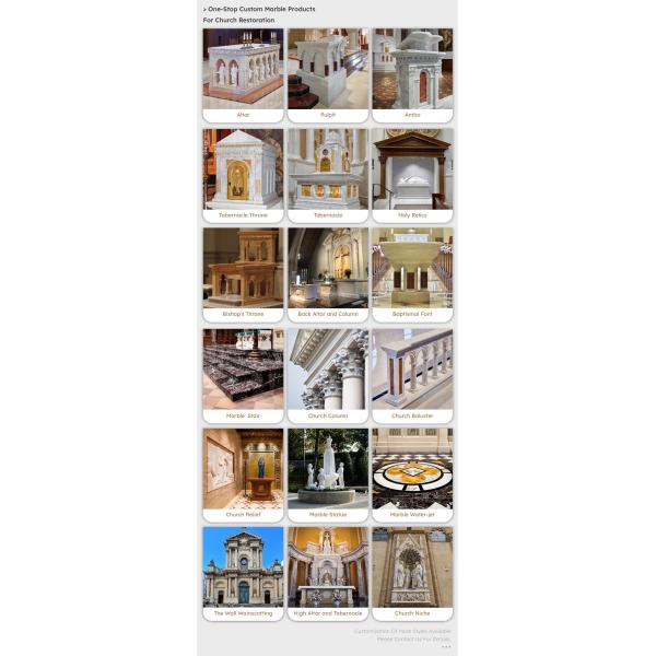 Customized Large Life Size Religious Sculpture Garden Decorative Pure White Marble Holy Family Church Statue