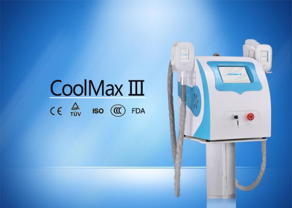 Salon / Clinic / Home Use Body Fat Freezing Machine Portable With Two Cryo Handles