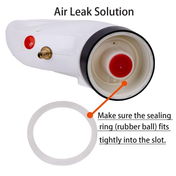 ABS rubber Drain Blaster Gun for High Pressure Toilet Plunger and Sink Pipe Dredging