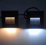 White Recessed LED Wall Lights IP65 Waterproof Rating Aluminum Stair Wall Lighting